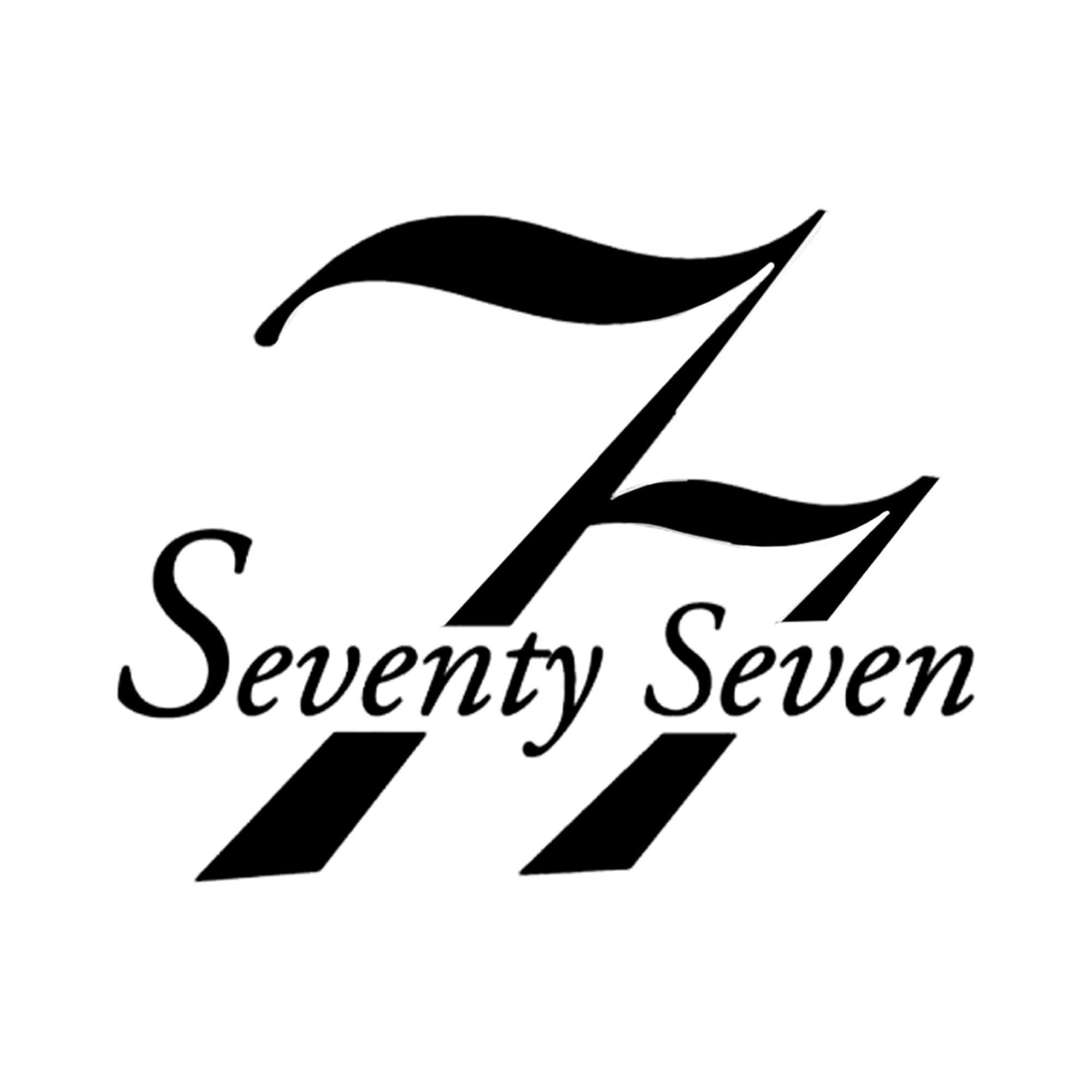 銀座のクラブ「77-セブンティセブン」のロゴ